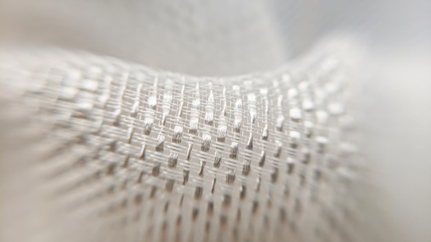 haftowany detal z bliska